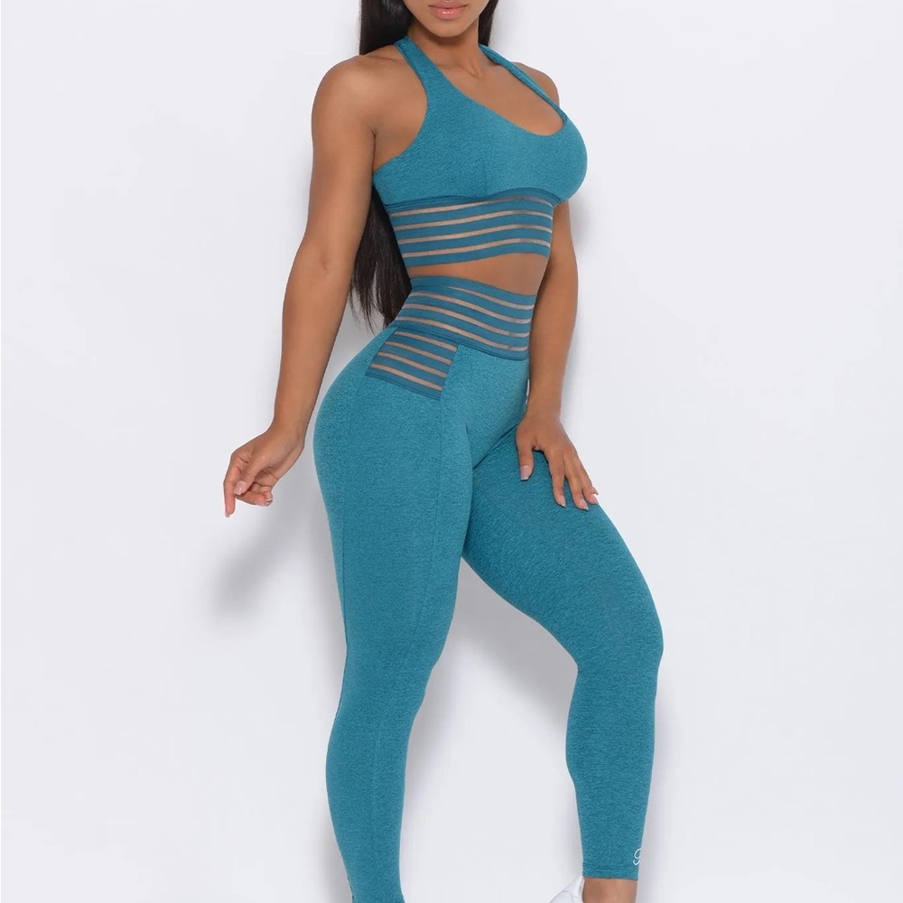 Bombshell Sportswear Team Statement Leggings Size S